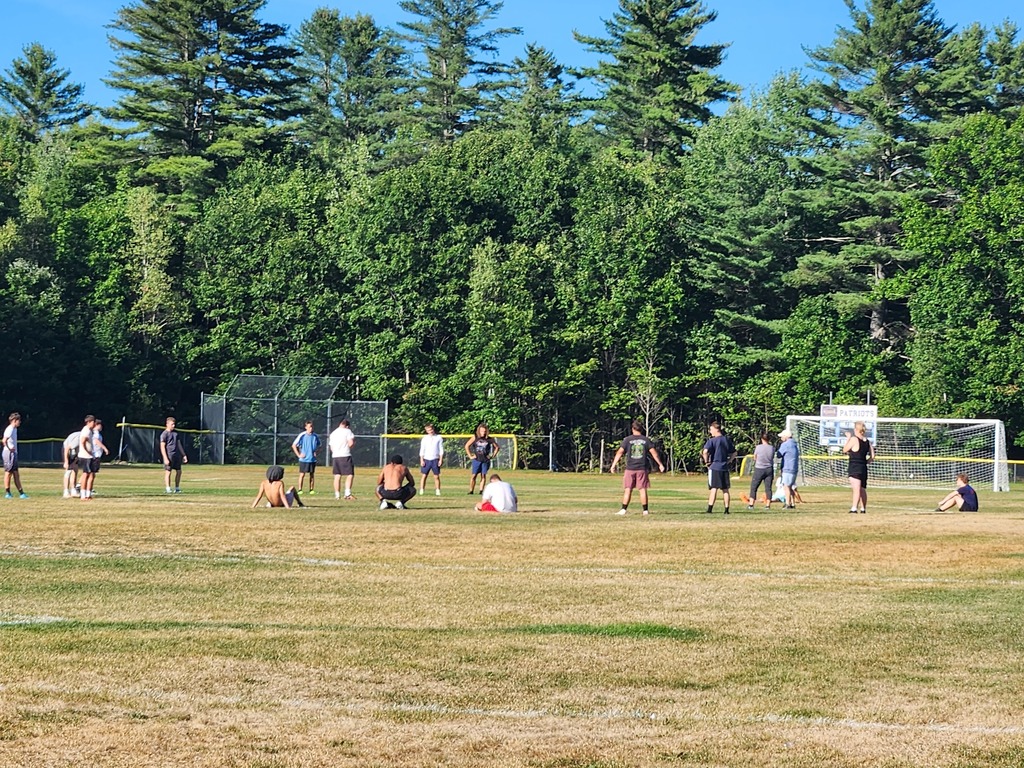 HS boys soccer practice