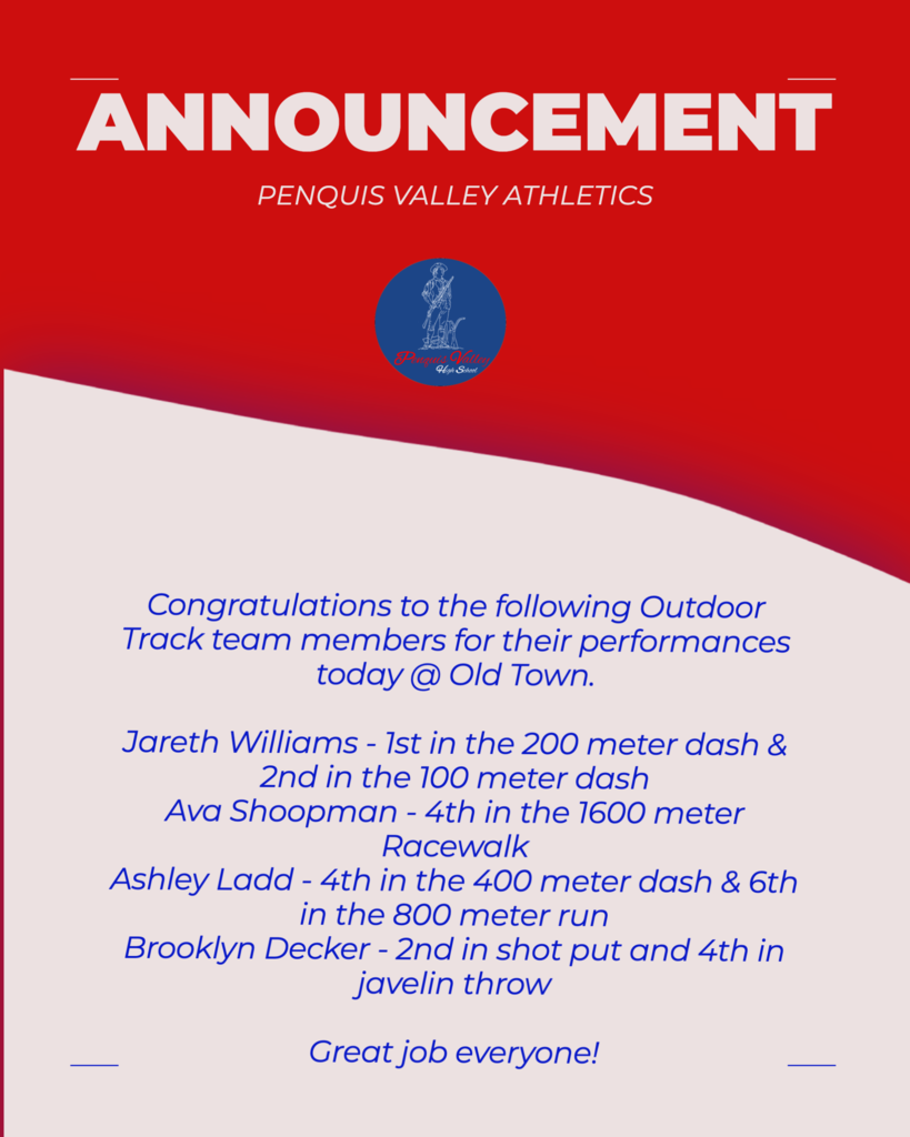 Outdoor Track Results