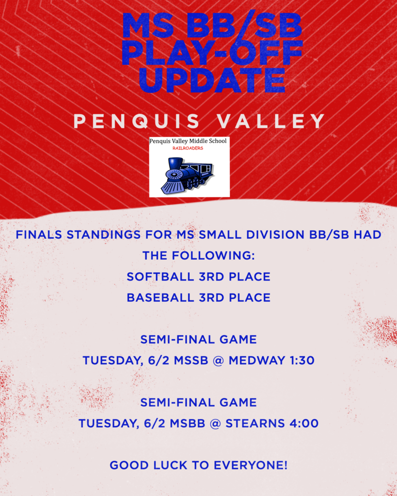 MSBB/SB Play-off Update