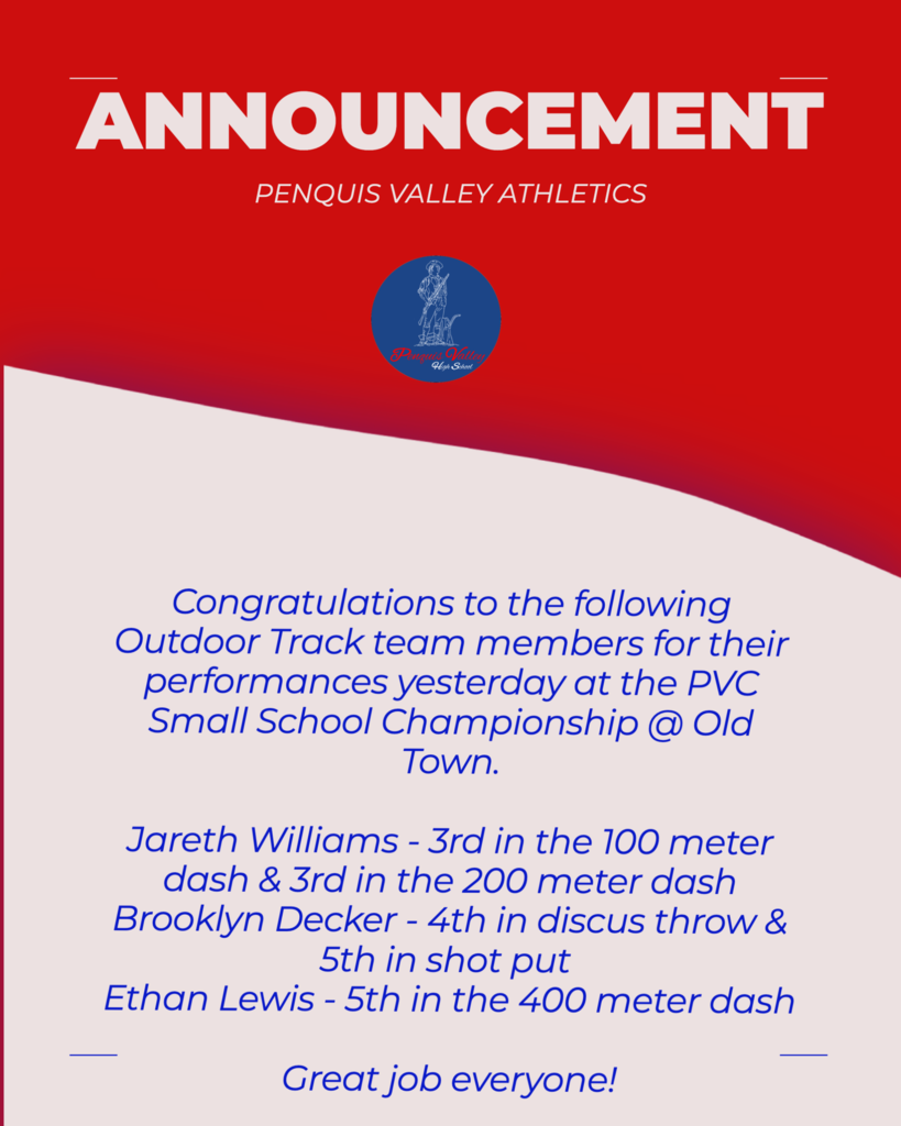 Outdoor Track Results