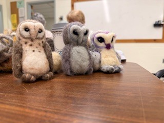 Owl Felting