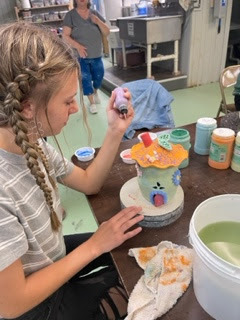 Pottery Studio; Leah