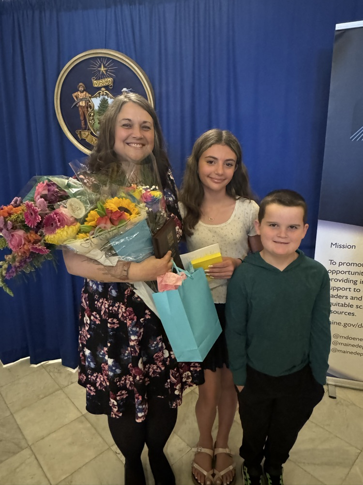 Gina and former students 