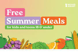 Summer Meals for kids under 18