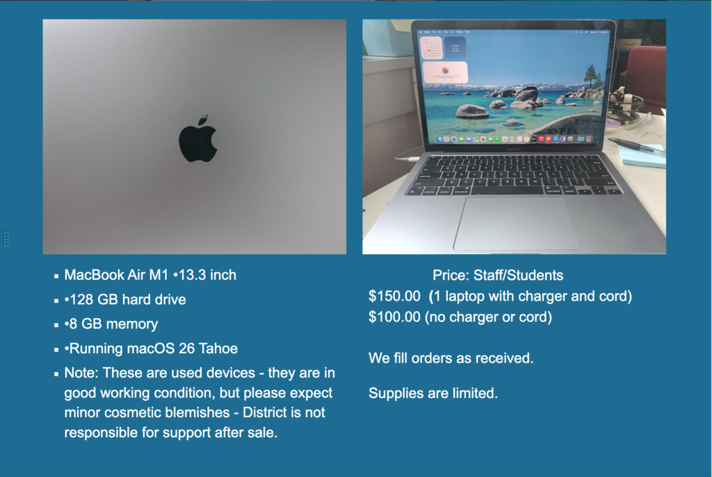 Mac Book Air Sales Flyer