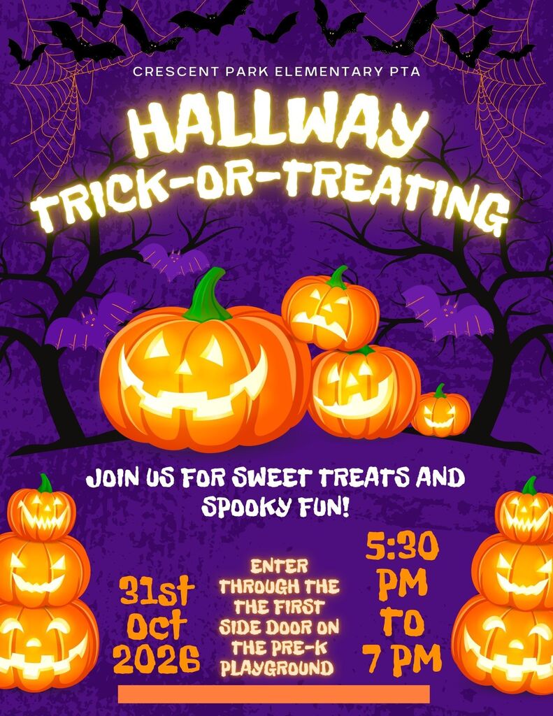 Hallway trick-or-treating
