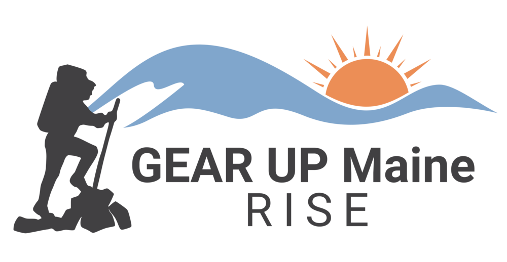 Gear Up Maine RISE logo