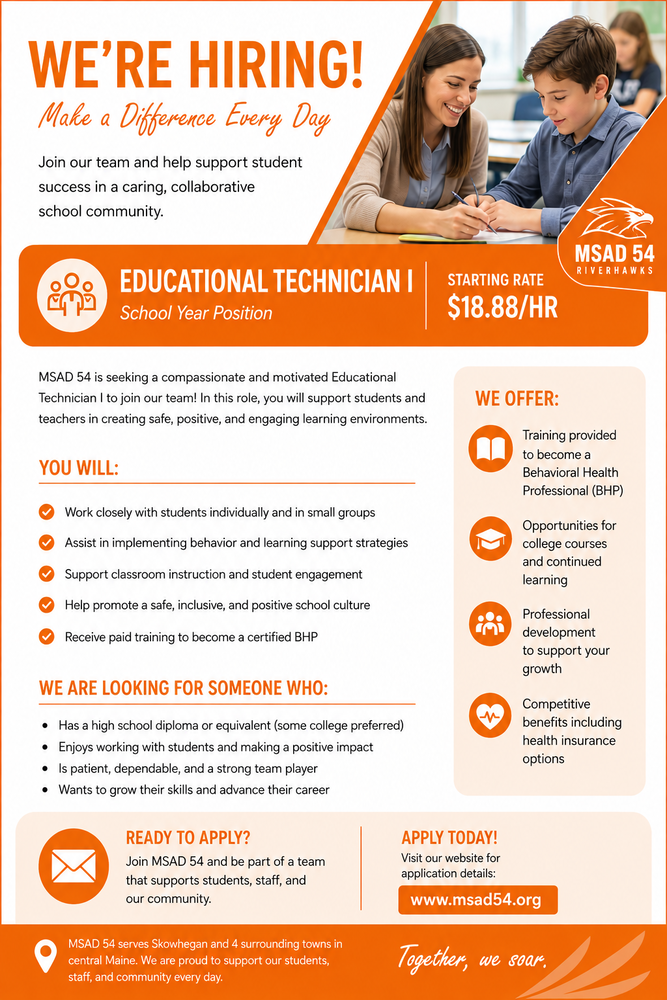 We're Hiring
