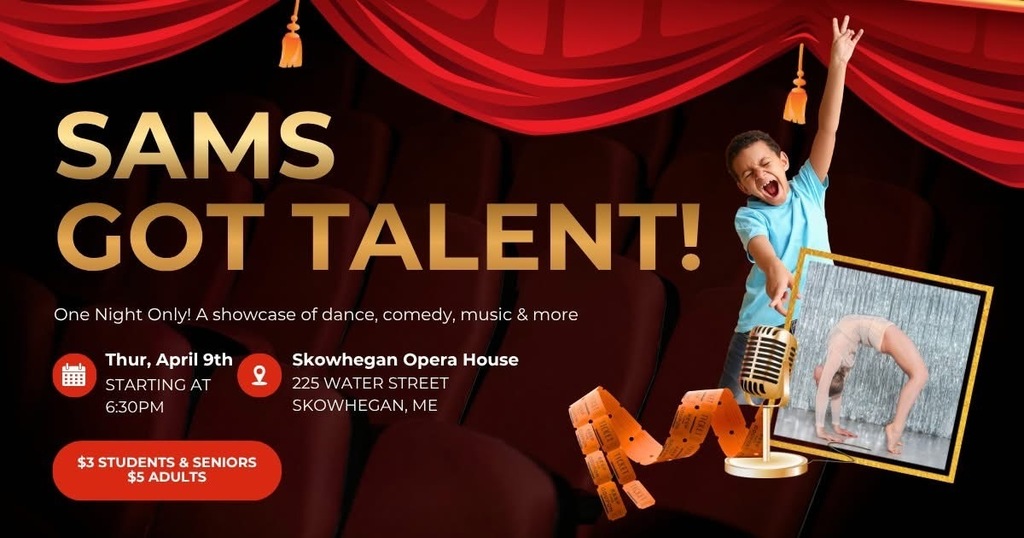 SAMS Got Talent! flyer