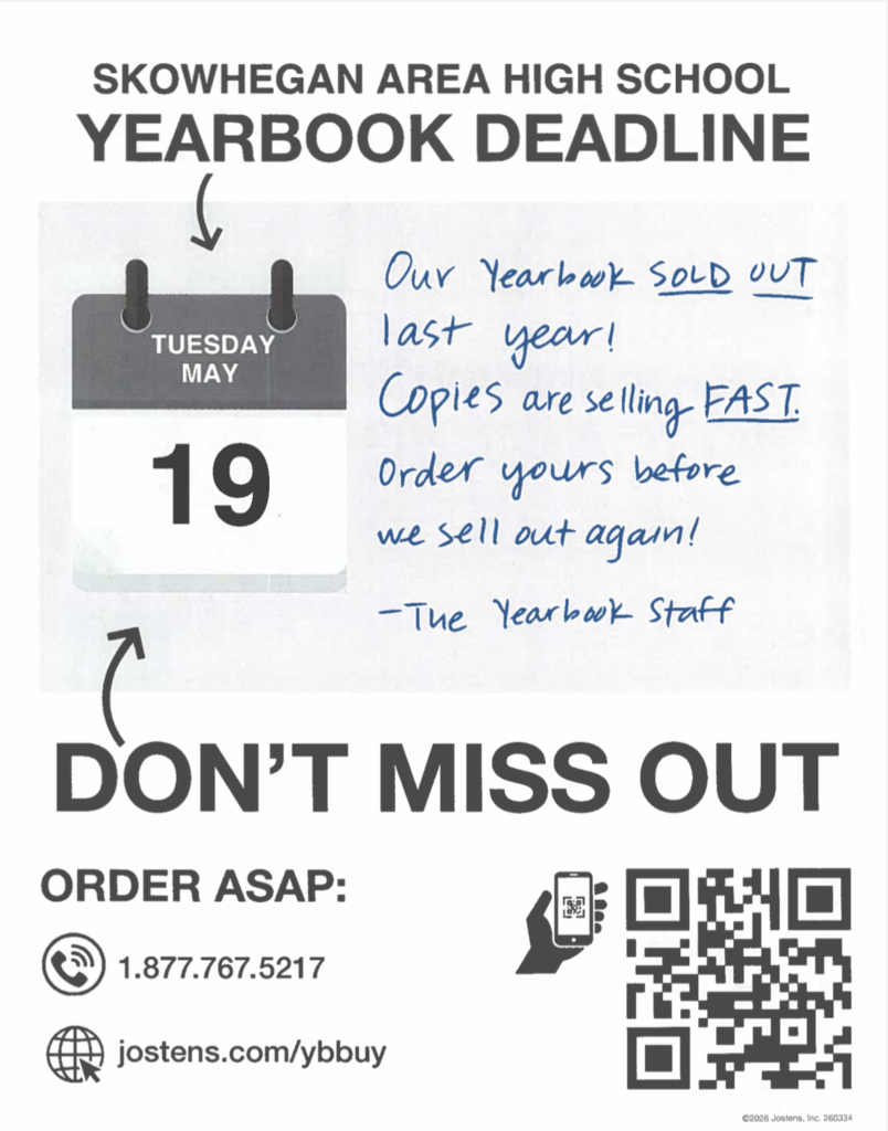 Yearbook flyer