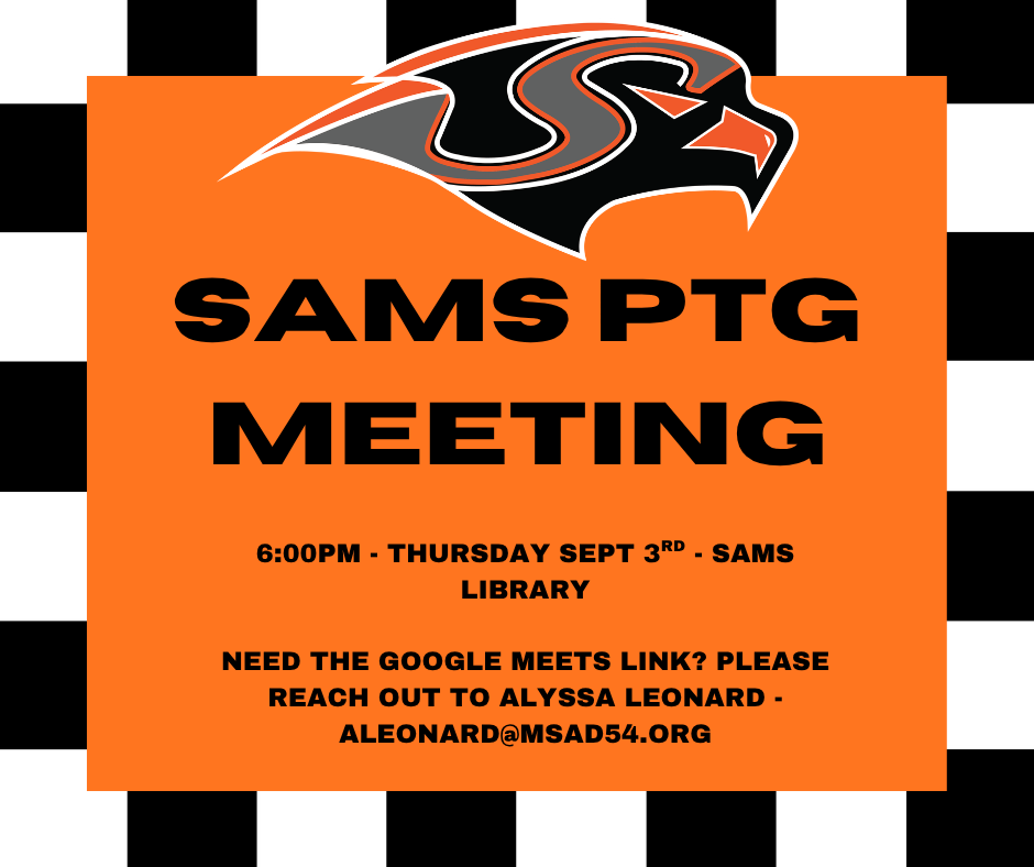SAMS PTG flyer