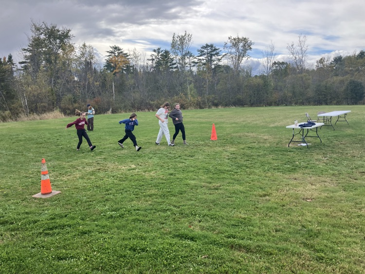 students participating in an activity demonstrating limited resources 
