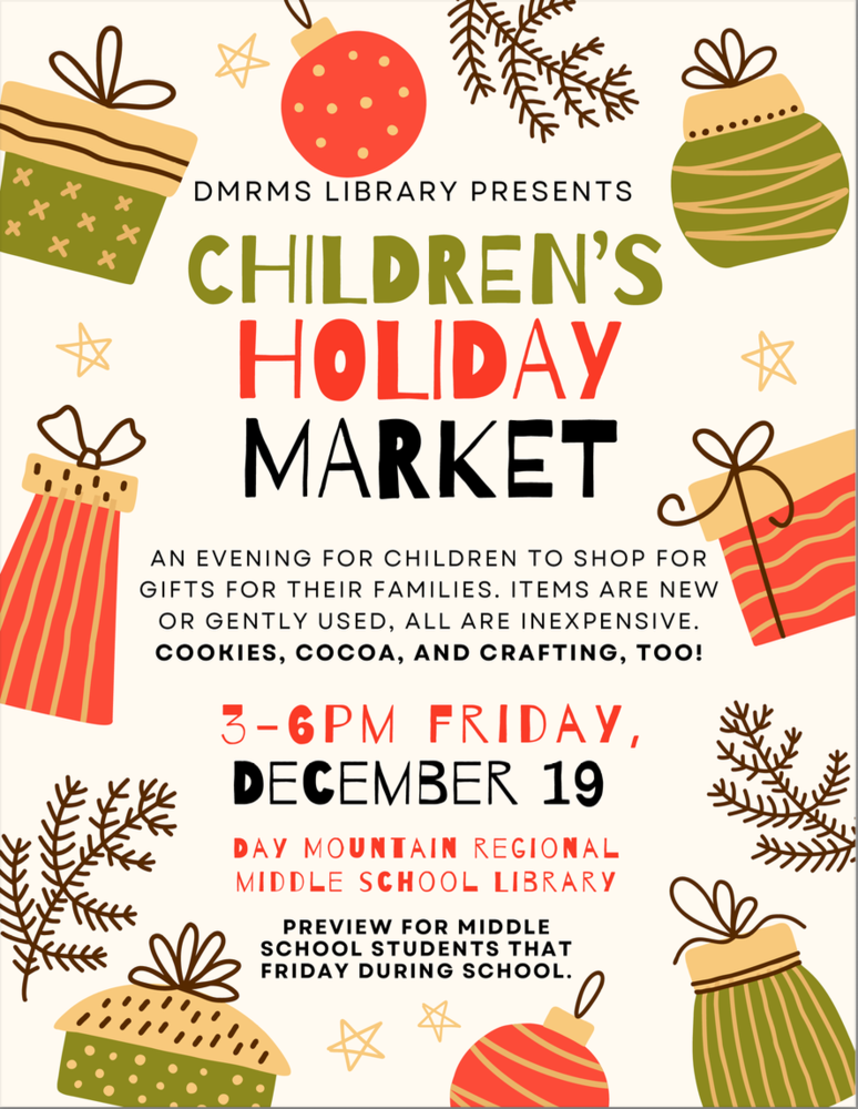 Holiday Market Flyer