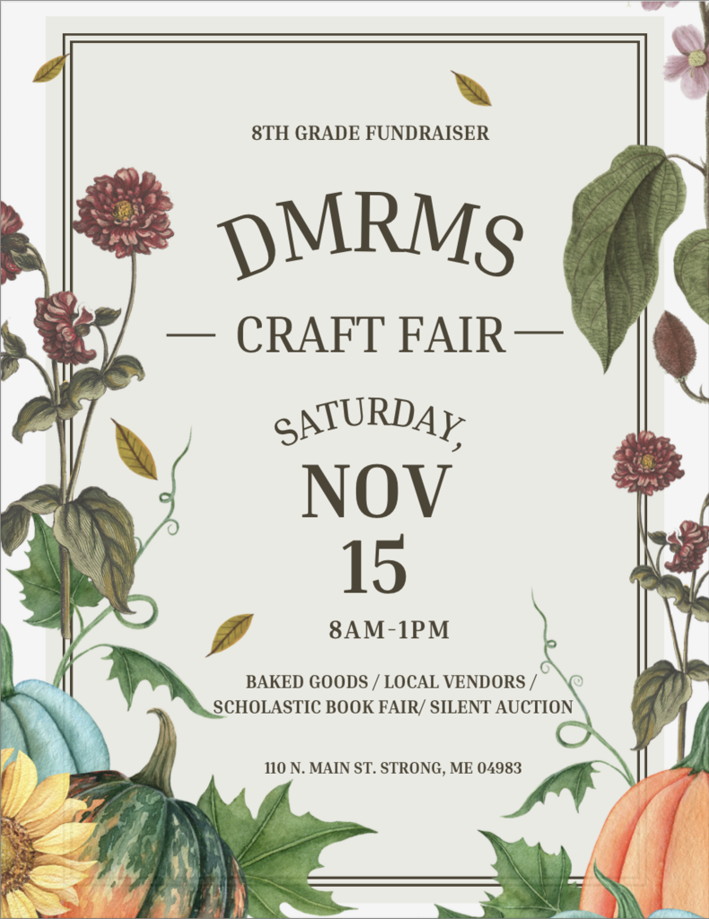Craft Fair Flyer