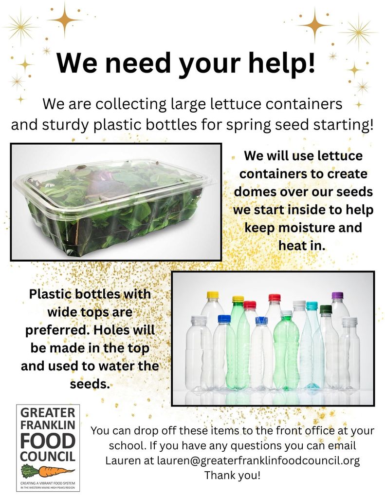 The garden group needs your help.