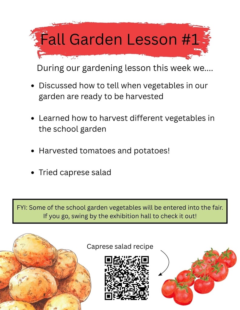 Fall Garden Lesson #1