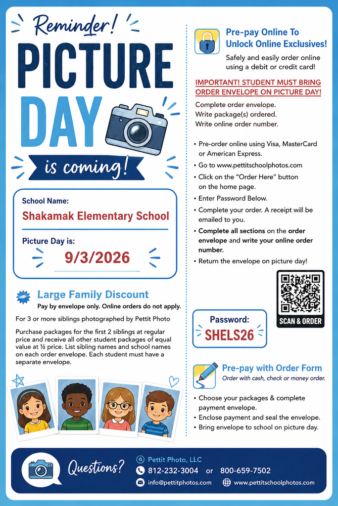 Elementary Picture Day