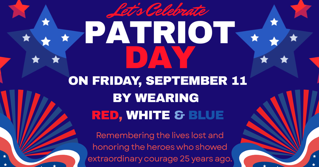 Wear Red, White, and Blue