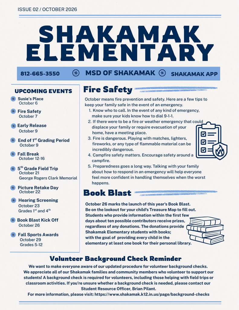 October Newsletter