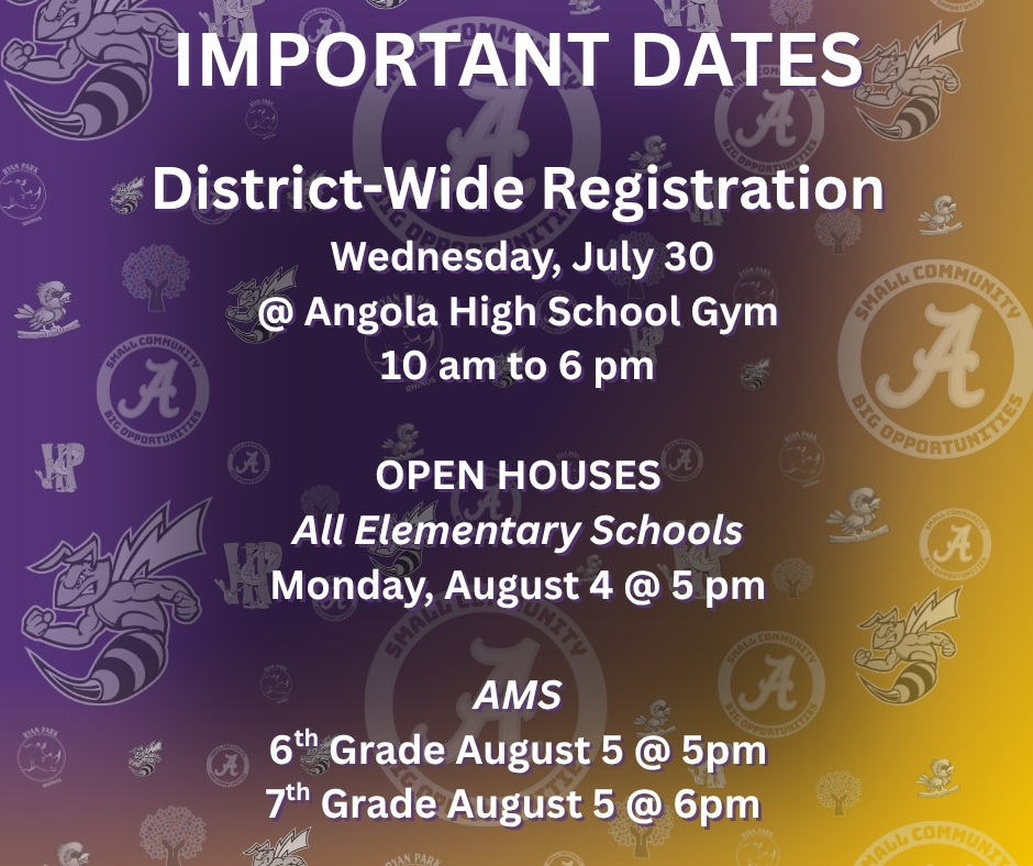 Important Date Flyer