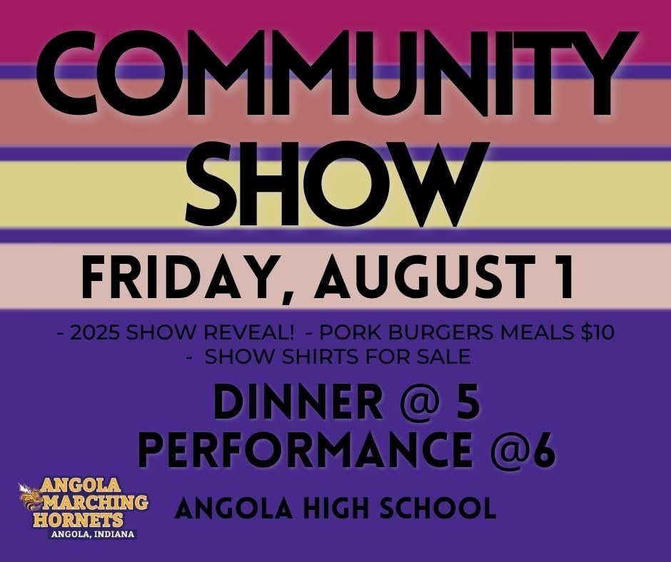 Community Show flyer