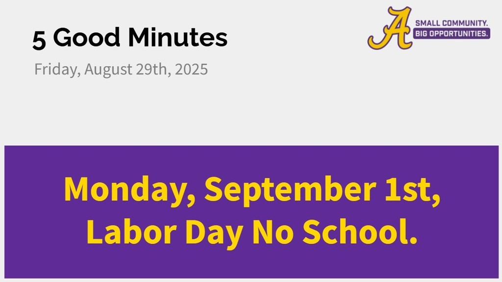 5 Good 8/29/25