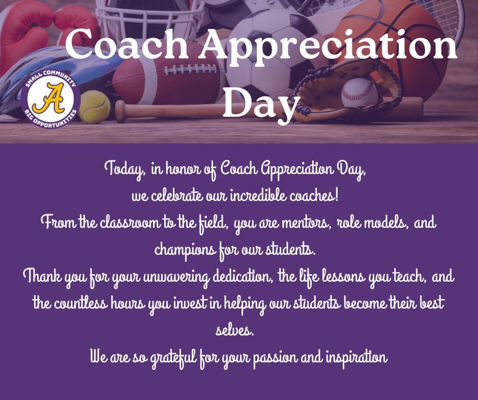 Coach Appreciation