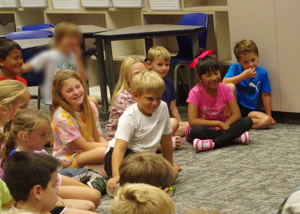 children smiling
