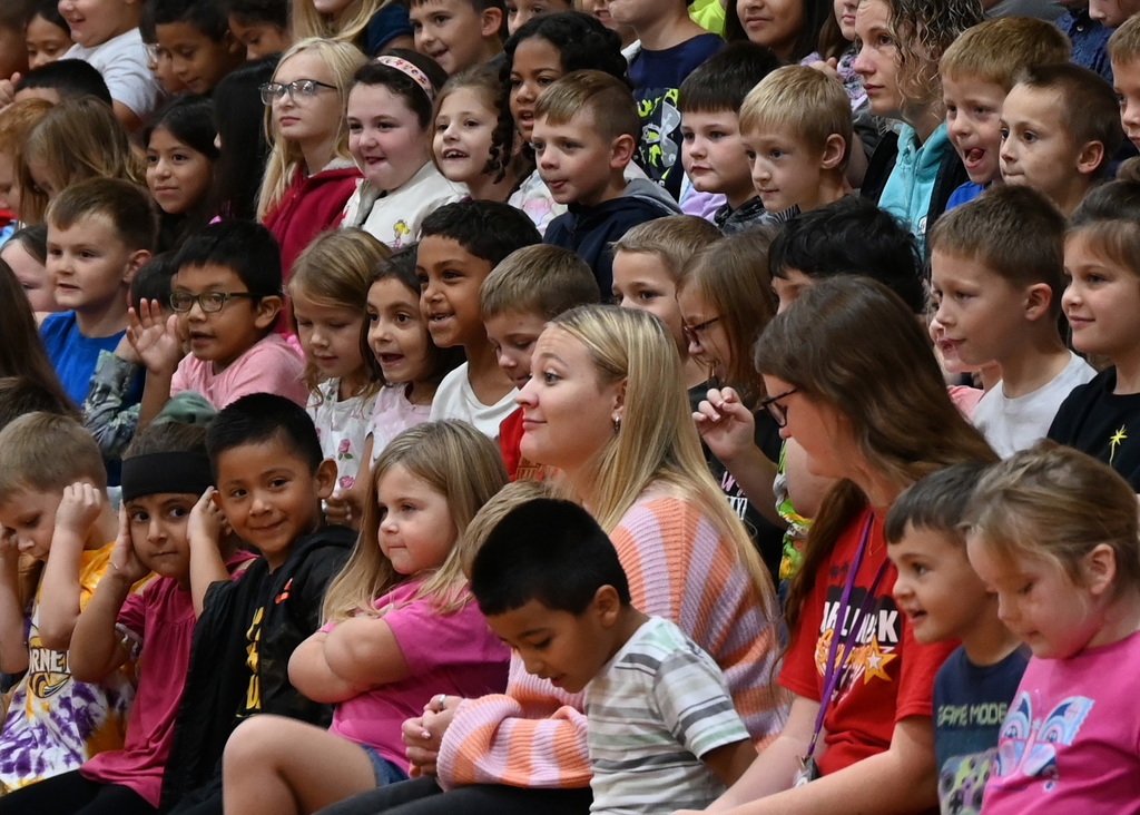 children smiling