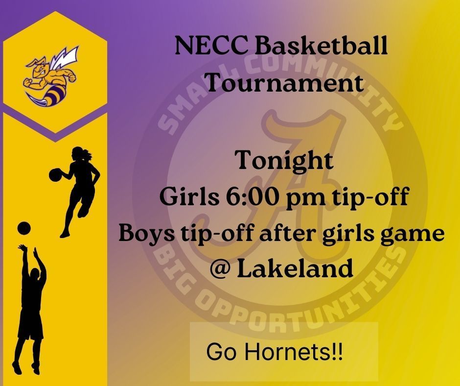 Basketball games tonight in Lakeland, games tip off at 6pm starting with girls boys follow