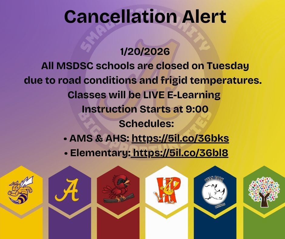 Live - Elearning Day Tomorrow 1/20/2026