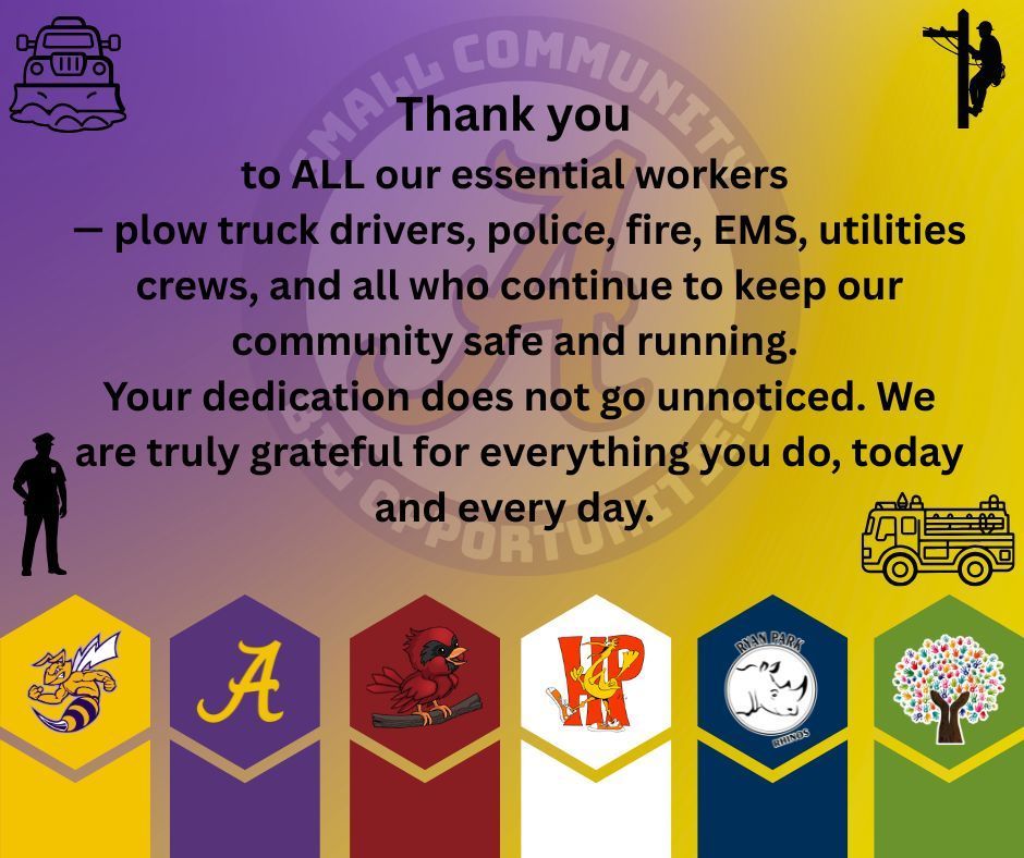 Thank you essential workers
