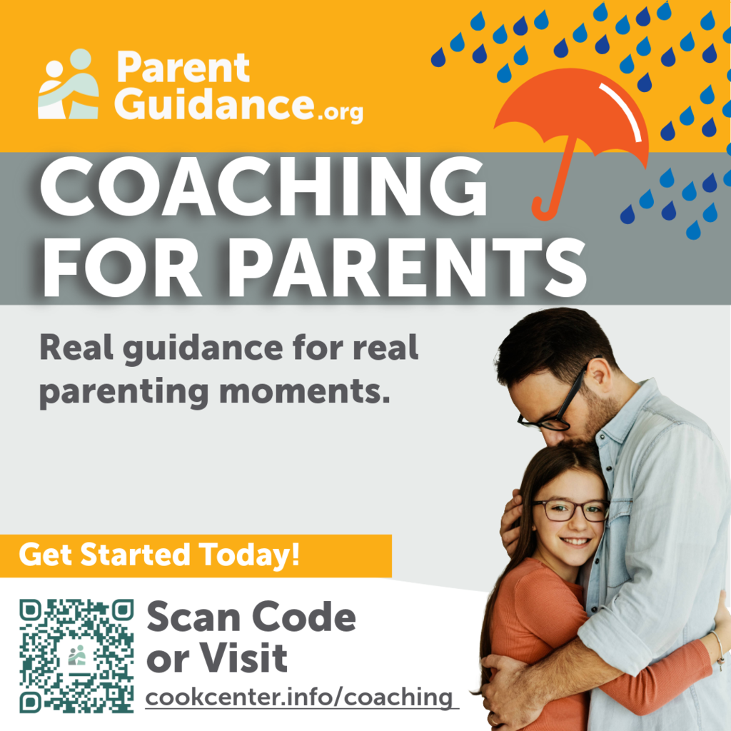 Coaching for Parents through parentguidance.org, cookcenter.info/coaching