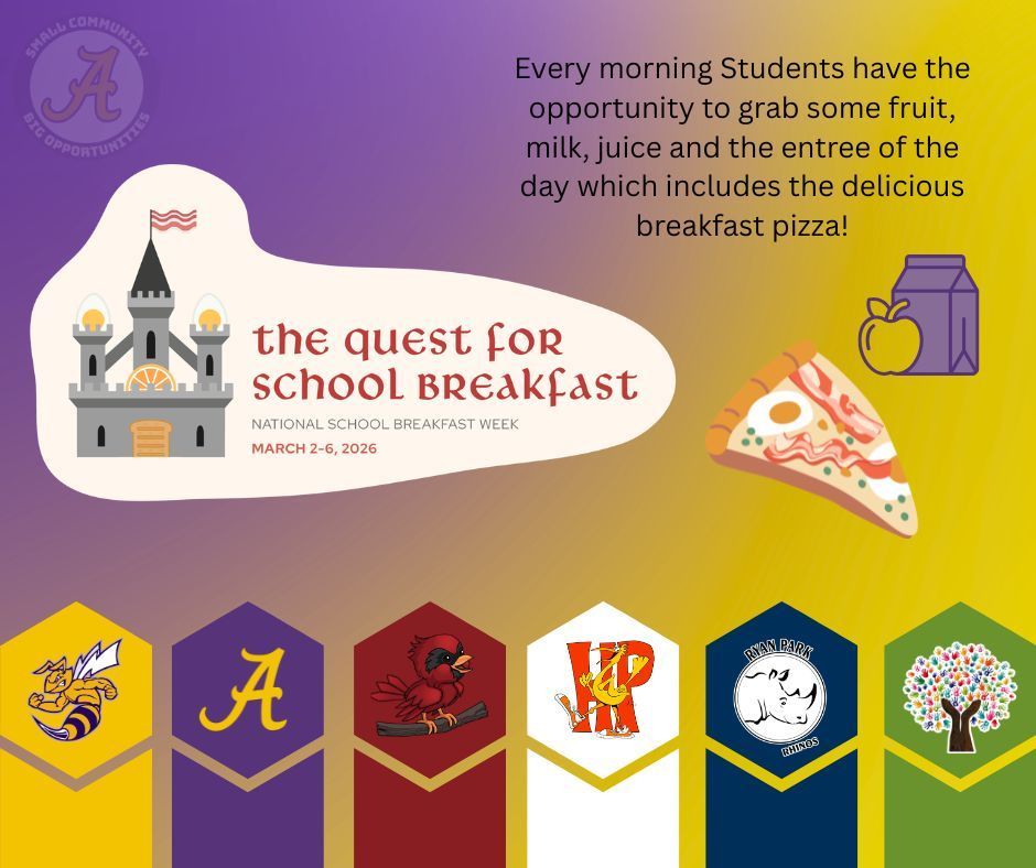Breakfast available for purchase at all schools