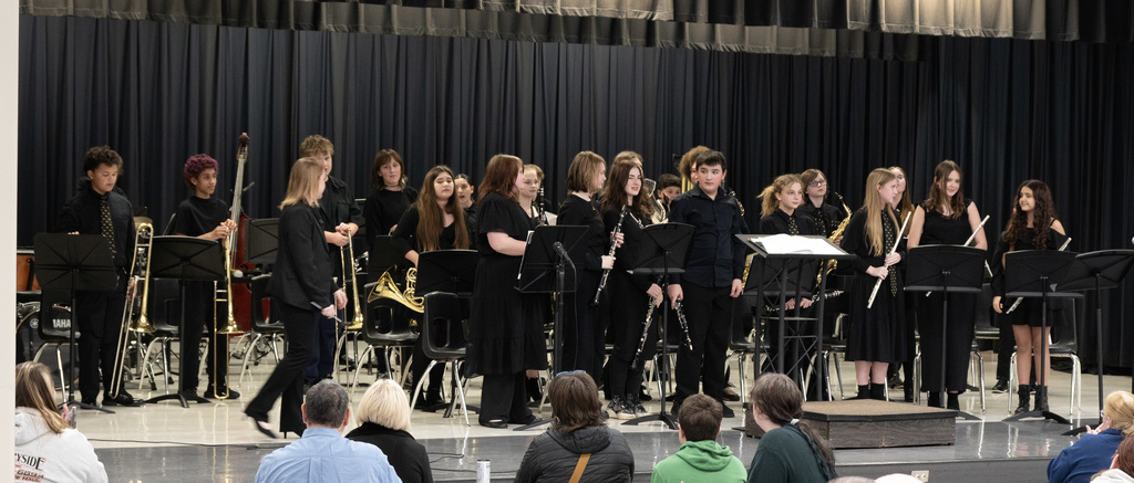 middle school band concert