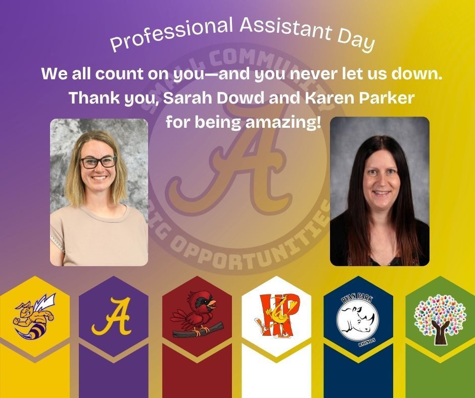 We all count on you—and you never let us down. Thank you, Sarah Dowd and Karen Parker  for being amazing!