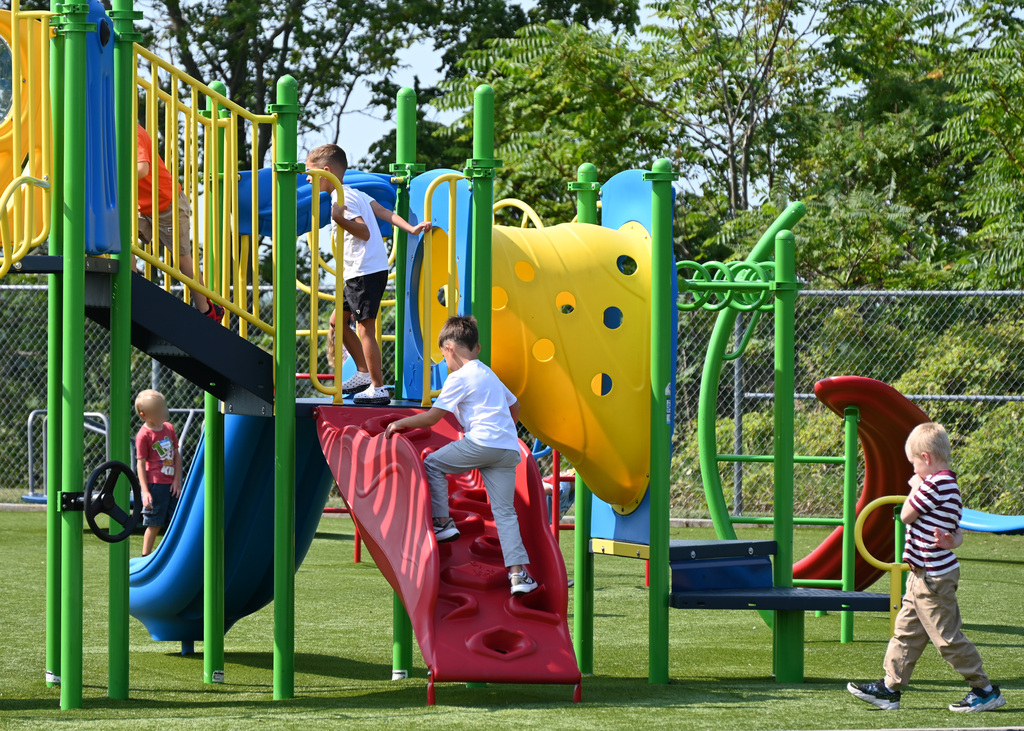 Children on playground