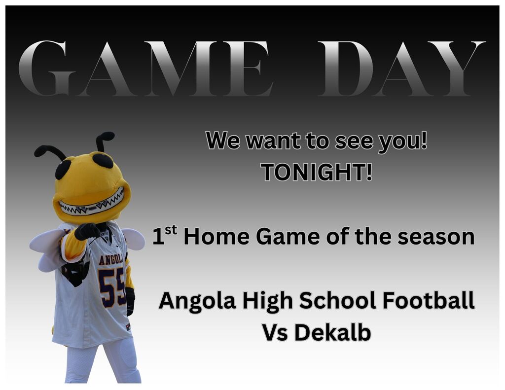 Game Day Angola High School Football Vs Dekalb