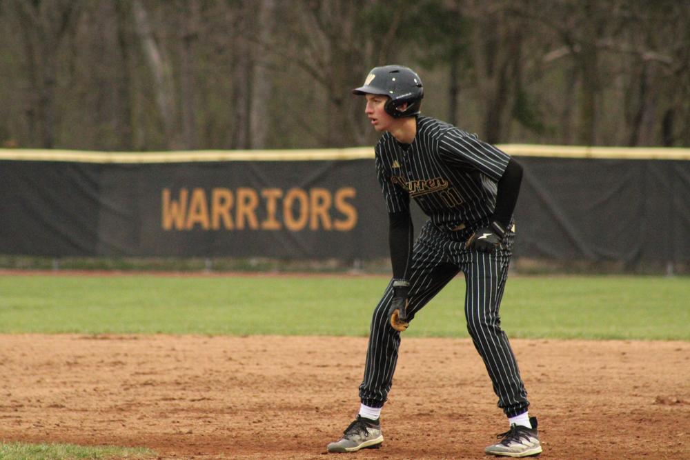 Dylan Thompson gets ready for action on the field