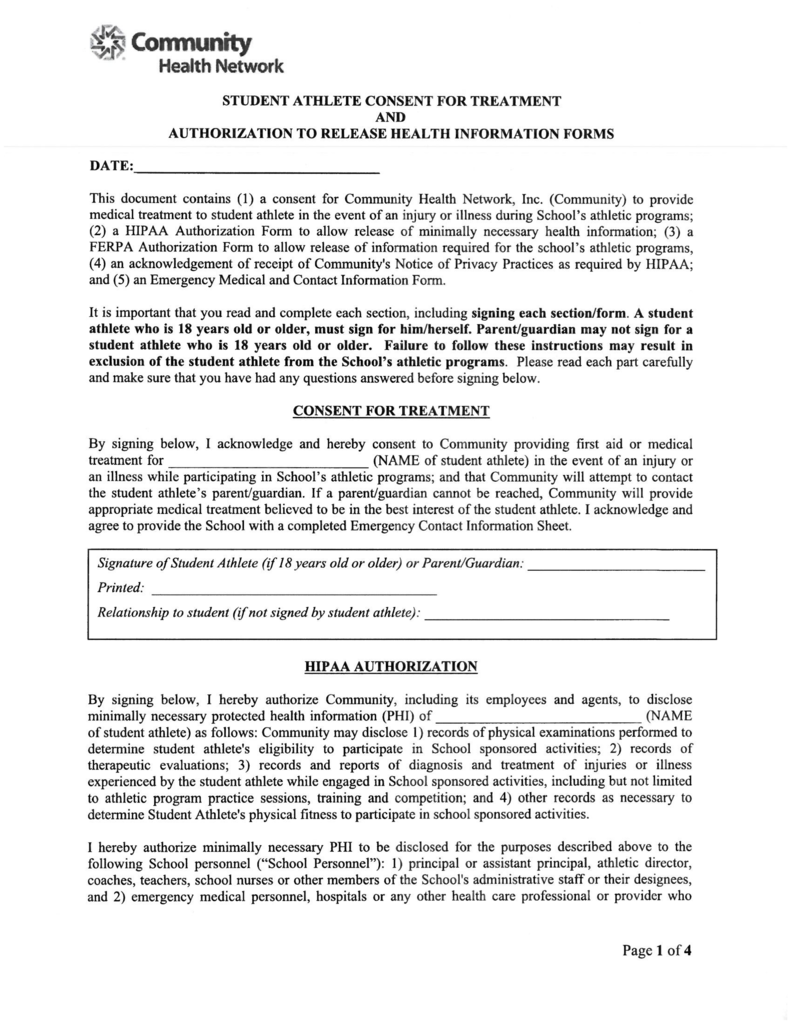 Forms for Sports