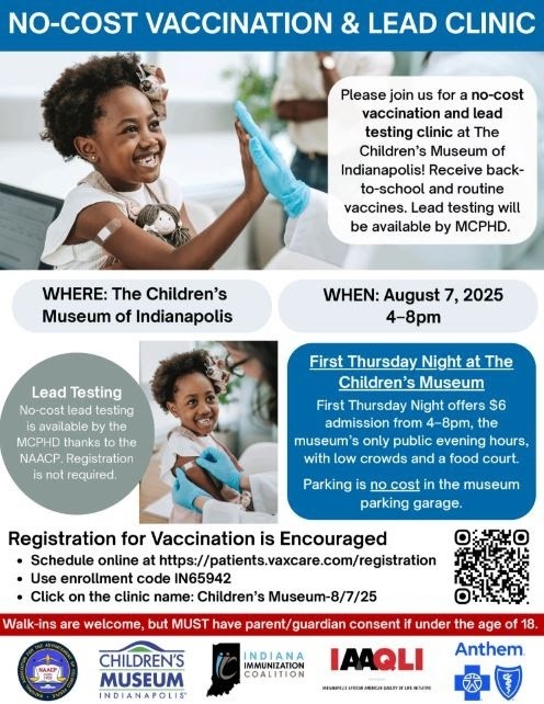 No-Cost Vaccination & Lead Clinic