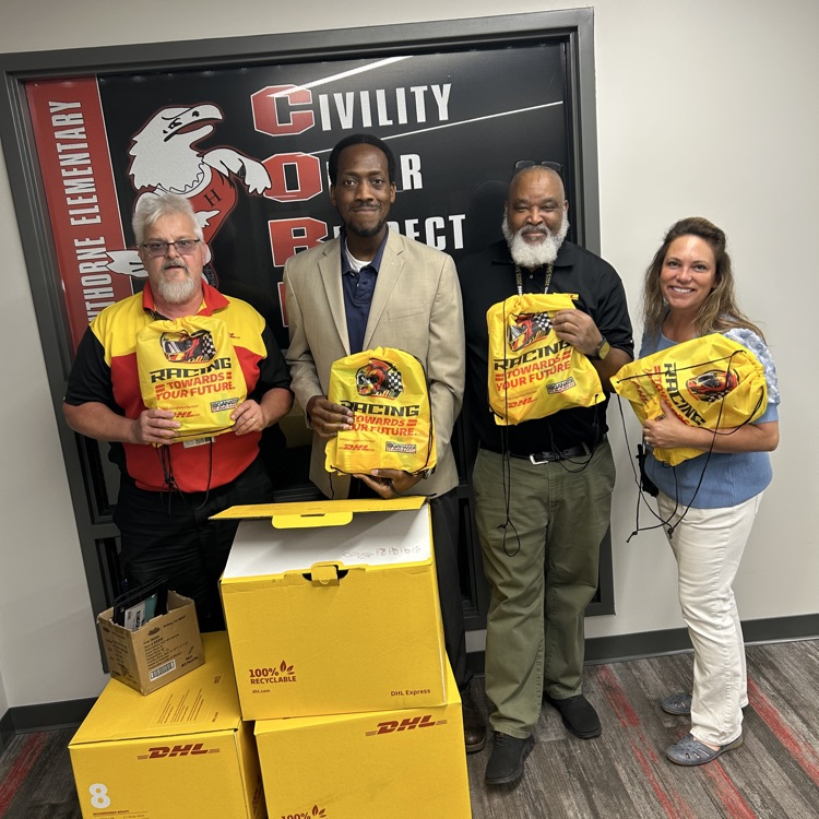 DHL donates to Hawthorne
