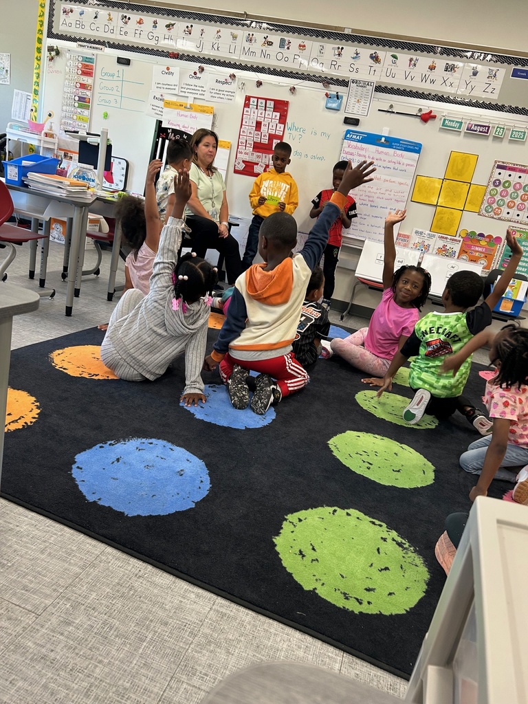 1st grade students using tricky words in sentences.