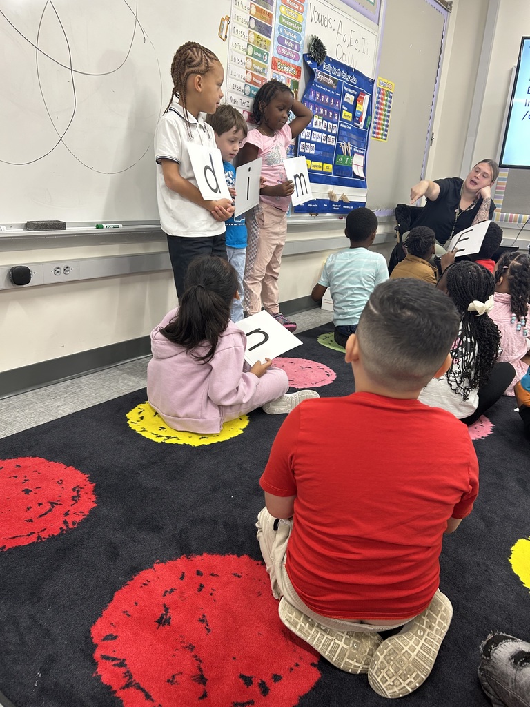 Students are working on turning CVC words into words with long vowels.