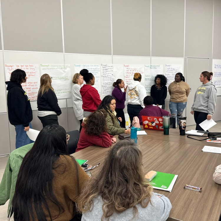 Instructional Assistants worked hard today to get ready to support CKLA in the classroom.