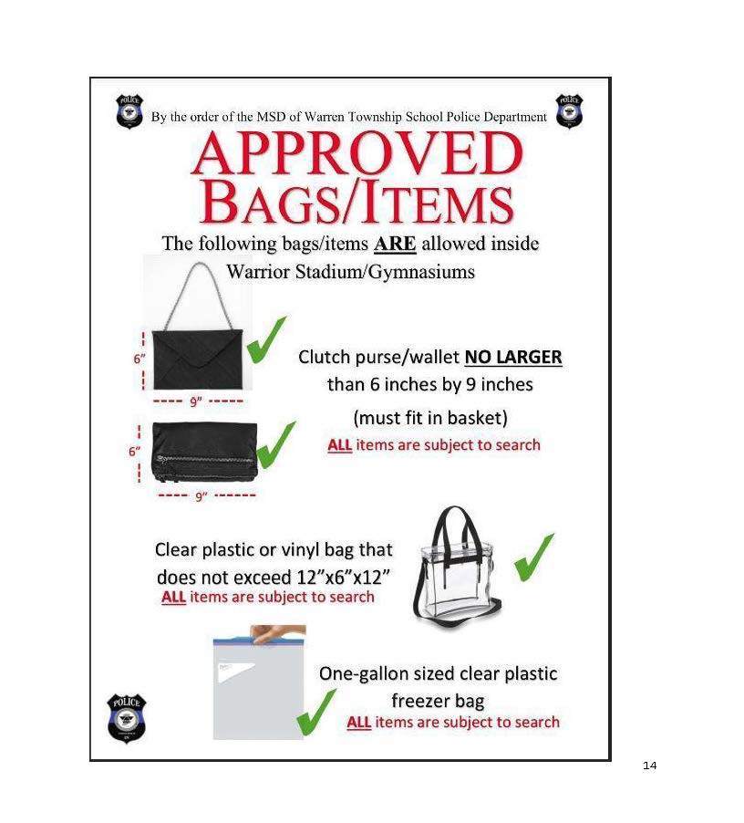 bag policy 
