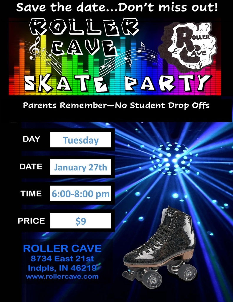 Next Skating Party: January 27, 2026!