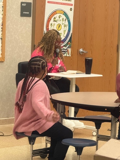 Ms. Hardin Reading to Students & Families