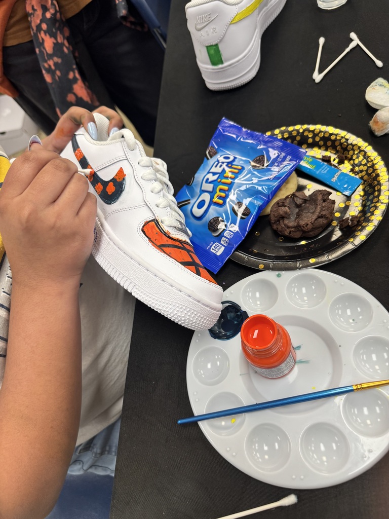 The students enjoyed exploring new ways to express themselves.