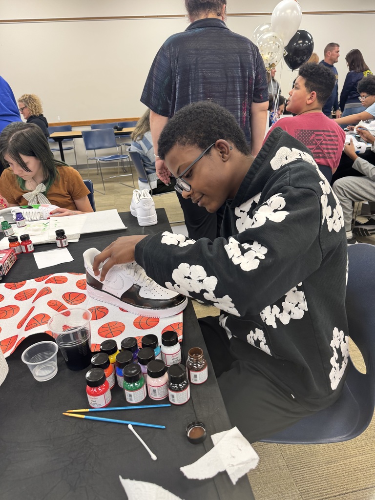 Snazzy shoes in progress.